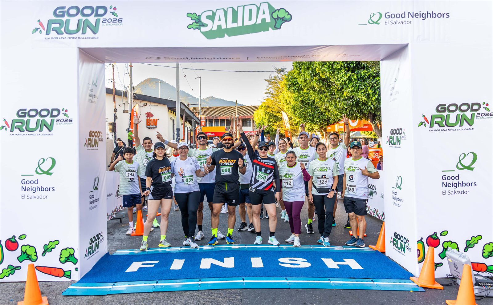 Good Neighbors El Salvador impulsa el bienestar y la nutrición con la Good Run 2026