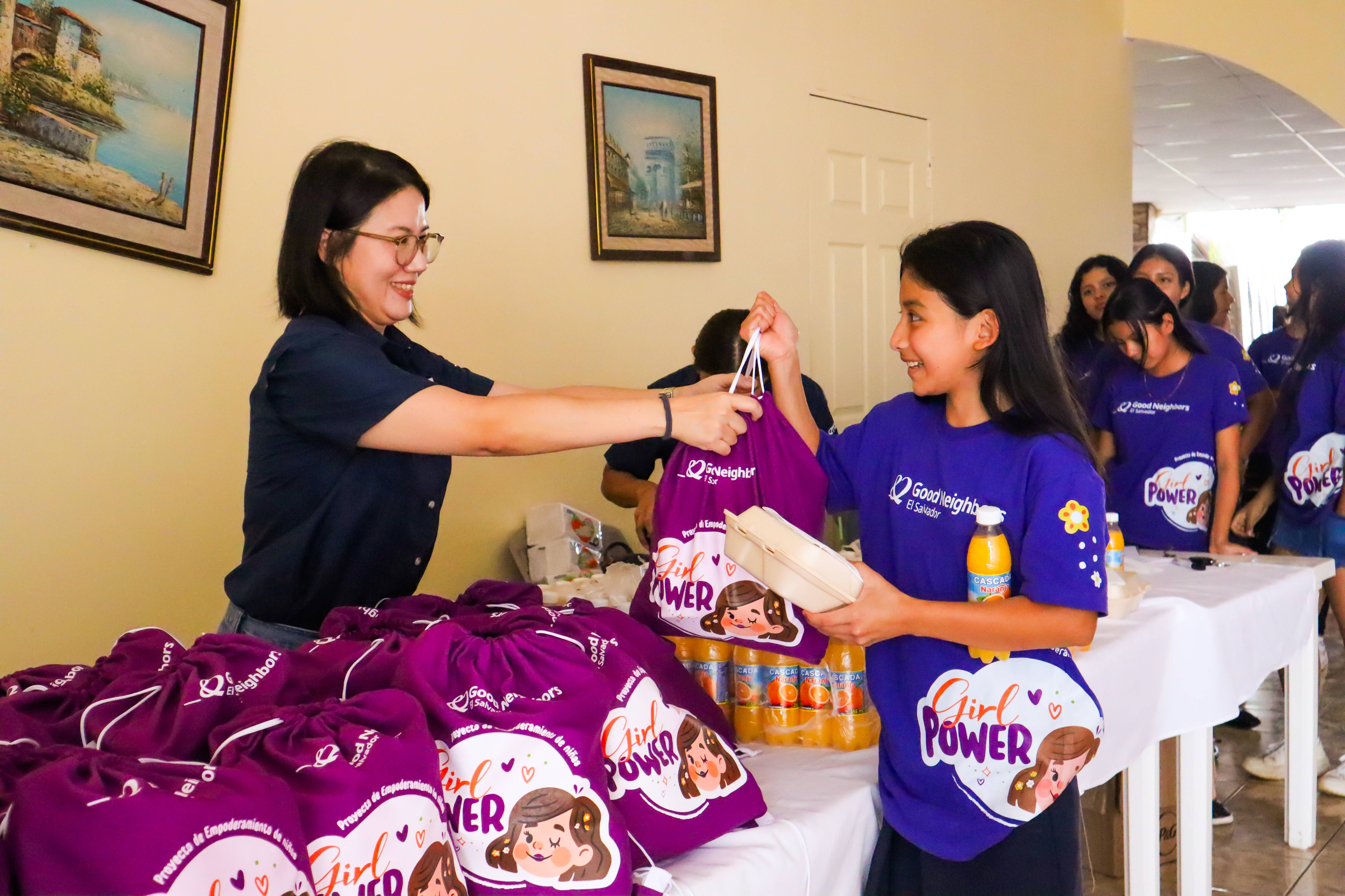 Entrega de Kits de higiene 